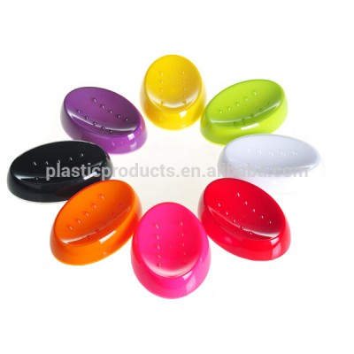 Colorful Soap Dish Black Plastic Soap Dish Oval Soap Dish