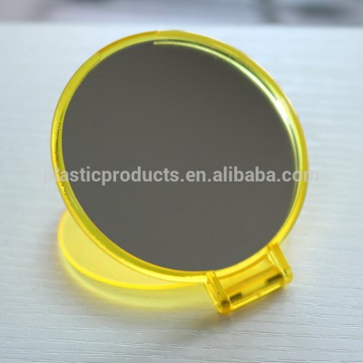 foldable plastic single side compact mirror pocket mirror