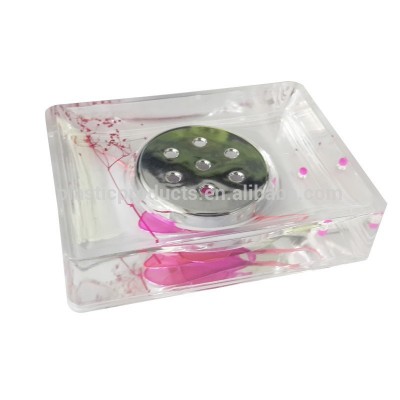 Acrylic Transparent square soap soap