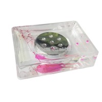 Acrylic Transparent square soap soap