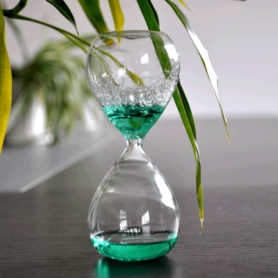 Hot-Selling factory price cheap liquid water hourglass time